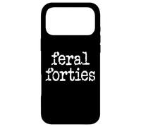 Carcasa para iPhone 17 Pro MAX Feral 40s Feral & Forty In My Feral Forties Era 40 Birthday