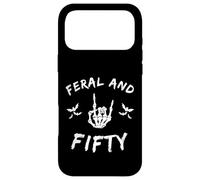 Carcasa para iPhone 17 Pro MAX Feral and Fifty Rock Hand Bats 50 Cumpleaños Celebración