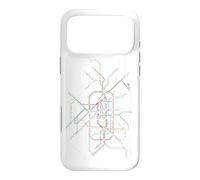 Carcasa para iPhone 17 Pro MAX Ferrocarril Suburbano Metro Berlín Alemania - Mapa de Ruta de Recuerdos