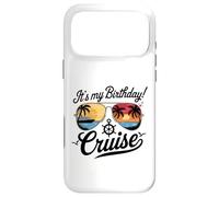 Carcasa para iPhone 17 Pro MAX Festive My Birthday Cruise Ship Party 2025 Hombres, Mujeres, Niños