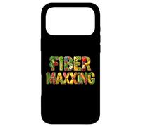 Carcasa para iPhone 17 Pro MAX Fiber Maxxing Healthy Food Fruit Veggie Funny Fiber Maxxing