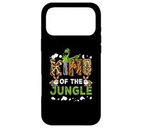 Carcasa para iPhone 17 Pro MAX Fiesta de cumpleaños Familiar King of The Jungle Zoo Safari Squad