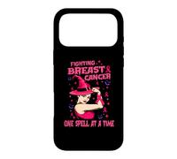 Carcasa para iPhone 17 Pro MAX Fighting Breast Cancer One Spell At A Time Witches Wear Pink
