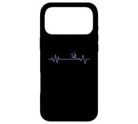 Carcasa para iPhone 17 Pro MAX Figura de Aikido Heartbeat Line con Stick