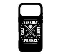 Carcasa para iPhone 17 Pro MAX Filipino Artes Marciales Eskrima Kali Arnis Cuchillas Autodefensa