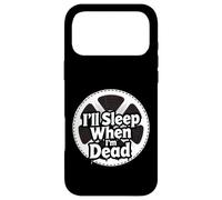 Carcasa para iPhone 17 Pro MAX Filmmaker Editor Horror Movie I'Ll Sleep When I'm Dead