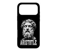 Carcasa para iPhone 17 Pro MAX Filosofía Divertida Aristóteles Filósofo Estatua Retrato