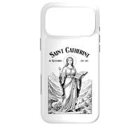 Carcasa para iPhone 17 Pro MAX Filosofía Filósofo Patrona Santa Catalina Filósofos