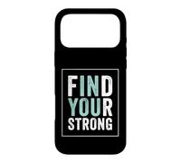 Carcasa para iPhone 17 Pro MAX Find Your Strong Motivational Gym Workout Fitness
