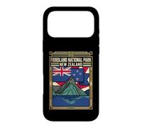 Carcasa para iPhone 17 Pro MAX Fiordland National Park Nueva Zelanda Bandera Gráfico de Viaje