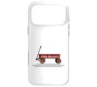 Carcasa para iPhone 17 Pro MAX Fire Island Retro Rojo vagón Playa Verano Vacaciones Amigo