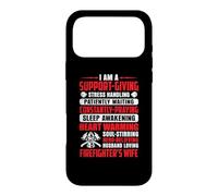 Carcasa para iPhone 17 Pro MAX Firefighter Husband Loving Firefighter's Wife Firefighters