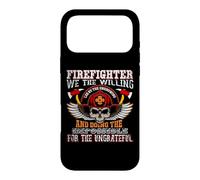 Carcasa para iPhone 17 Pro MAX Firefighter We The Willing Funny Fireman Firefighters Lovers