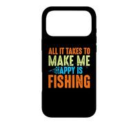 Carcasa para iPhone 17 Pro MAX Fisher Make Me Happy Is Fishing Lovers Funny Fisherman