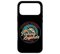 Carcasa para iPhone 17 Pro MAX Fisherman Funny Fishing Legends Club Official Fisherman Mens