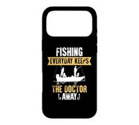 Carcasa para iPhone 17 Pro MAX Fishing Everyday Keeps The Doctor Away Fisher Fisherman