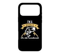 Carcasa para iPhone 17 Pro MAX Fishing I'm A Hooker On The Weekends Outdoor Fisher