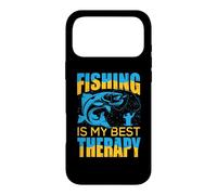 Carcasa para iPhone 17 Pro MAX Fishing Is My Best Therapy Fishing Lovers Outdoor Fisher