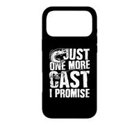 Carcasa para iPhone 17 Pro MAX Fishing Lovers Just One More Cast I Promise Fisher Fisheman