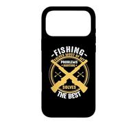 Carcasa para iPhone 17 Pro MAX Fishing Solves Most of my Problems Hunting Hunter Life