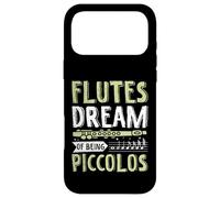 Carcasa para iPhone 17 Pro MAX Flautas sueñan con ser piccolos