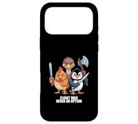 Carcasa para iPhone 17 Pro MAX Flight Was Never An Option Fun Bird Psychology Joke