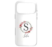 Carcasa para iPhone 17 Pro MAX Floral Sofia Nombre Flores Nombre Personalizado Sofia