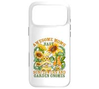 Carcasa para iPhone 17 Pro MAX Floral Sunflower Garden Gnomes For Gardening Mom and Summer
