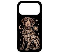 Carcasa para iPhone 17 Pro MAX Floral Whimsical German Shorthaired Pointer Dog GSP