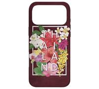 Carcasa para iPhone 17 Pro MAX Flores de Tailandia Word Art - Orgullo tailandés