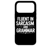 Carcasa para iPhone 17 Pro MAX Fluido en el Sarcasmo y el Humor de los Profesores de Lengua gramática