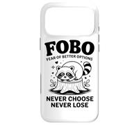 Carcasa para iPhone 17 Pro MAX FOBO Miedo a Las Mejores Opciones Nunca elijas, Nunca pierda