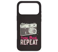 Carcasa para iPhone 17 Pro MAX Focus Shoot Repeat Photography Photographer Camera Vintage