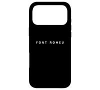 Carcasa para iPhone 17 Pro MAX Font Romeu Souvenirs - Estación de esquí española de diseño Moderno