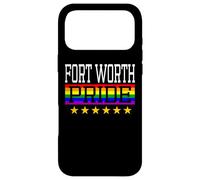 Carcasa para iPhone 17 Pro MAX Fort Worth Pride Texas Gay Lesbianas Queer LGBT Rainbow Flag