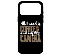 Carcasa para iPhone 17 Pro MAX Fotografía Fotografía - Todo lo Que se Necesita es Café y mi Cámara