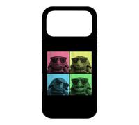 Carcasa para iPhone 17 Pro MAX Fotomatón Eastern Box Turtle Pop Art Divertido para Amantes de Las Tortugas