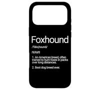 Carcasa para iPhone 17 Pro MAX Foxhound Raza de Perro Desfeminación Fox Hound Dogs