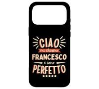 Carcasa para iPhone 17 Pro MAX Francesco Idea Regalo Personalizzata Nome Divertente