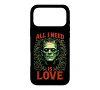 Carcasa para iPhone 17 Pro MAX Frankenstein Necesito Amor | Grunge Horror Halloween