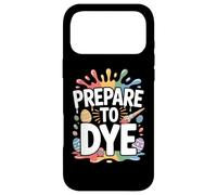 Carcasa para iPhone 17 Pro MAX Frase Divertida Pascua Prepare To Dye Huevo