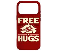 Carcasa para iPhone 17 Pro MAX Free Hugs Wrestling Sports Lovers Cita Luchadores de Lucha Libre