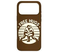 Carcasa para iPhone 17 Pro MAX Free Hugs Youth Wrestling Duo Cita Divertida Juventud Luchadores