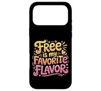 Carcasa para iPhone 17 Pro MAX Free Is My Favorite Flavor Budget Thrifty Broke -