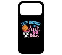 Carcasa para iPhone 17 Pro MAX Free Throws or Pink Bows Gender Reveal Cute Girl tee