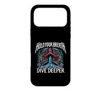 Carcasa para iPhone 17 Pro MAX Freediver Scuba Hold Your Breath Dive Deeper