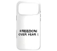 Carcasa para iPhone 17 Pro MAX Freedom Over Fear
