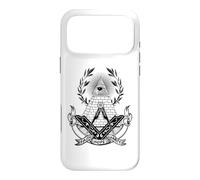 Carcasa para iPhone 17 Pro MAX Freemason Emblem - All Seeing Eye - Faith Hope Charity
