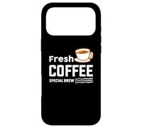Carcasa para iPhone 17 Pro MAX Fresh Coffee Special Brew Baristas Funny Coffee Lover
