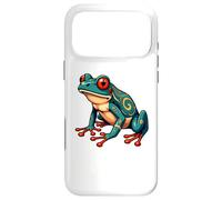 Carcasa para iPhone 17 Pro MAX Frog Native American Indian Style Art Pacific Northwest